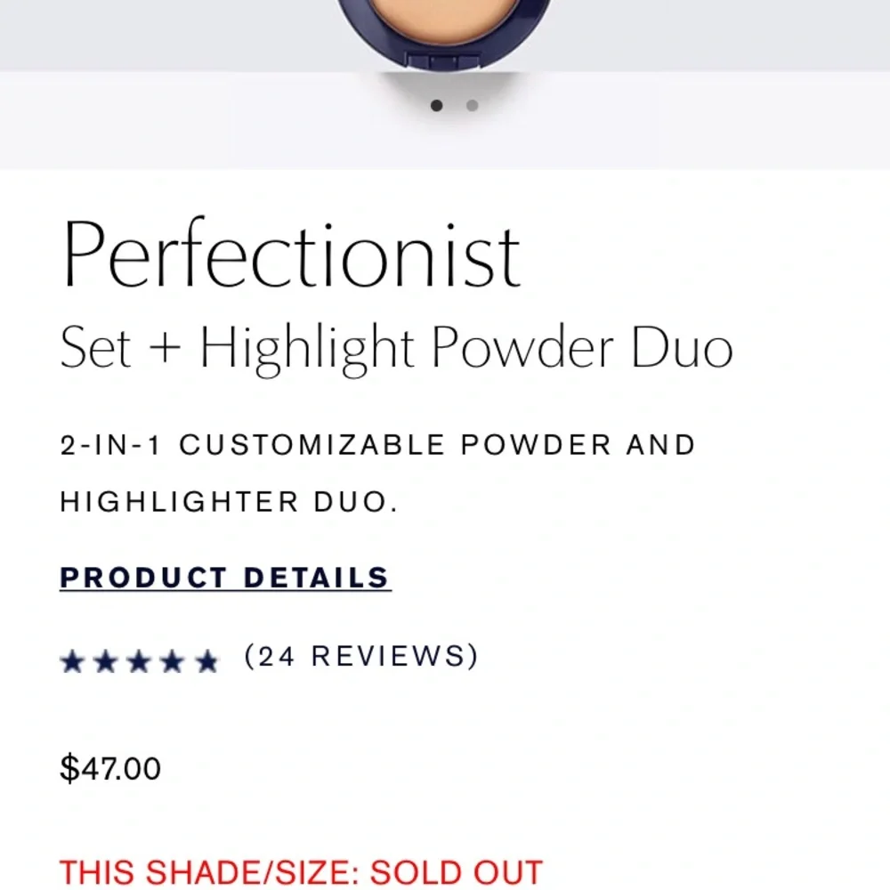 Estée Lauder Perfectionist Powder Duo‎